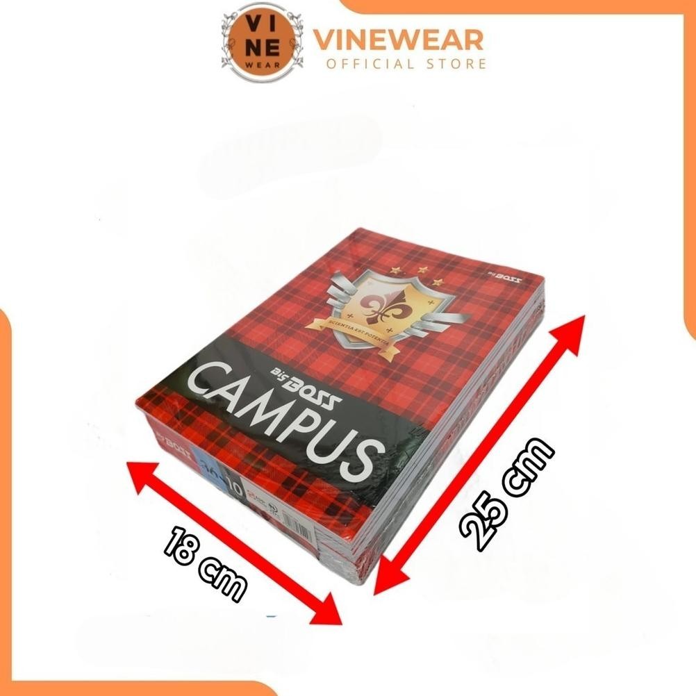 

CQ37 Buku Tulis BigBoss Campus 36 Lembar 10Pcs Viral