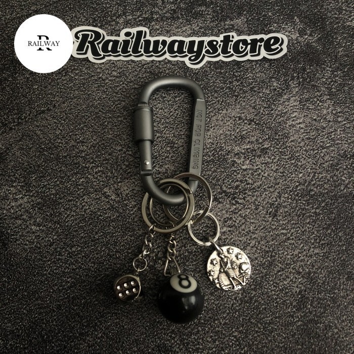 Terbaru Carabiner Keychain Kalcer Gantungan Kunci Carabiner Skena Promo Terlaris