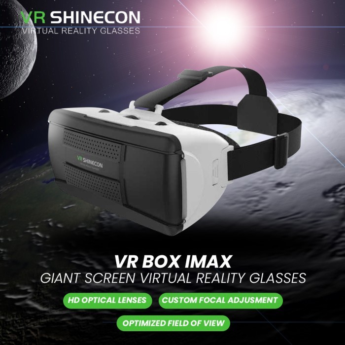 Terbaru Kacamata Virtual Reality 3D Shinecon Vr Box Shinecon Promo Terlaris