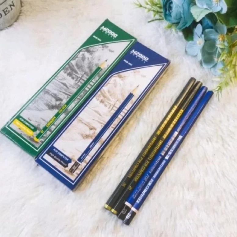 

Do86 1Pack Pensil 2B M2000 isi 12 Alat Tulis Sekolah Dan Kantor Premium
