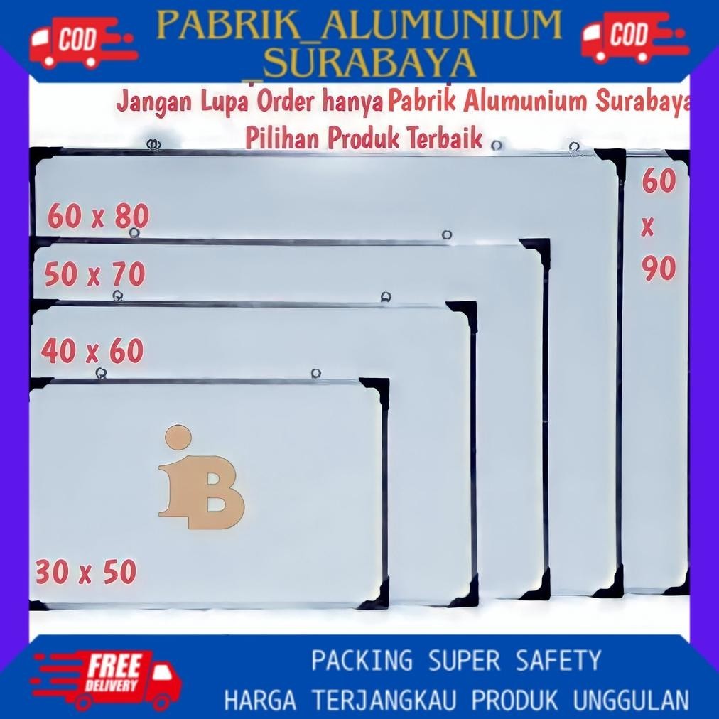 

Promo Spesial!! Papan Tulis / White Board Murah Berkualitas / Papan Tulis Spidol Dan Kapur / White Board High Cuality Termurah