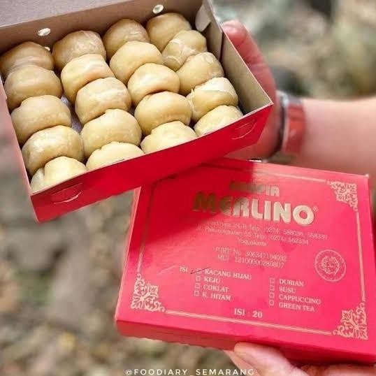 

Bakpia merlino Jogja isi 20 oleh oleh khas jogja NS