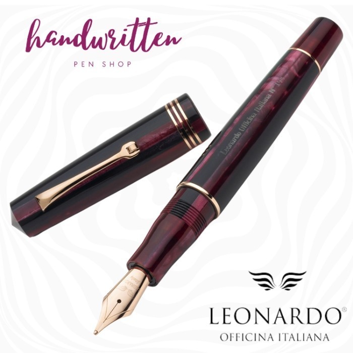 

LEONARDO OFFICINA ITALIANA Momento Zero Reg Fountain Pen - Rose Trim
