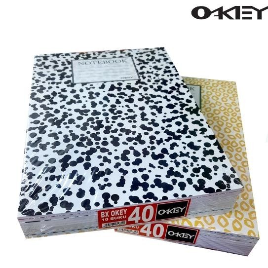 

fbx-4 (10Pcs) BUKU TULIS BOXY OKEY 40LEMBAR / NOTEBOOK CAMPUS B5 Hemat