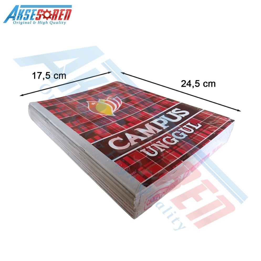 

ht-12 Buku Tulis Sekolah Big Boss Campus [Isi 36 50 Lembar/10 Buku] / Write Book Bigboss [1 Pack] Original