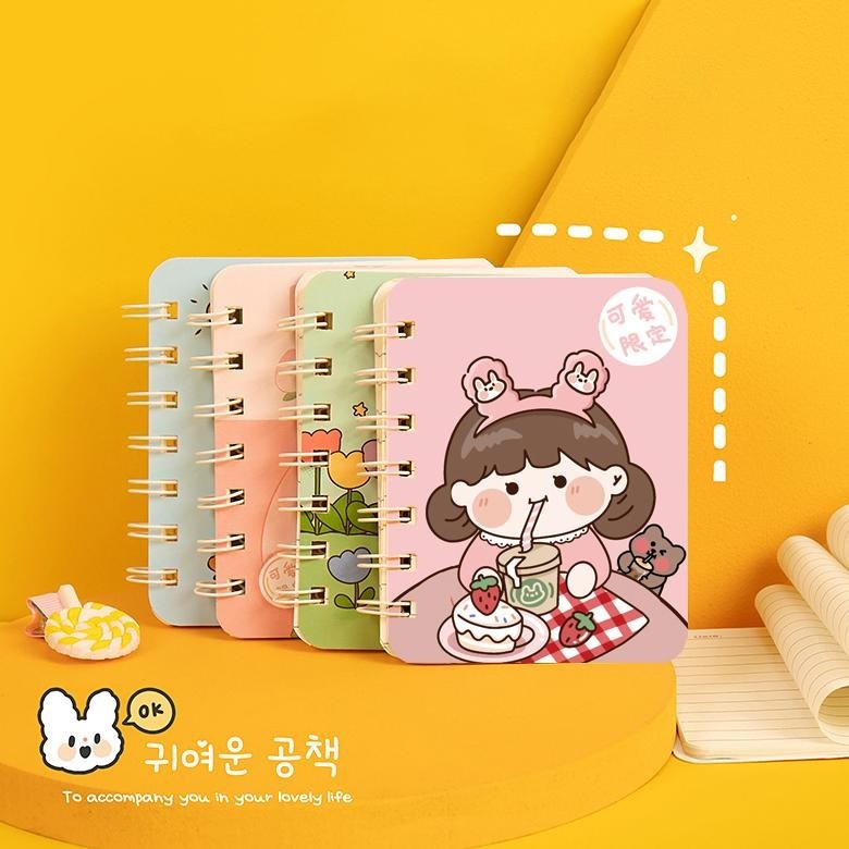 

Oz67 Notebook Mini A7 Lucu Buku Tulis Sekolah Book Kecil 80 Lembar Kartun Stationery Alat Tulis Perlengkapan Sekolah Premium