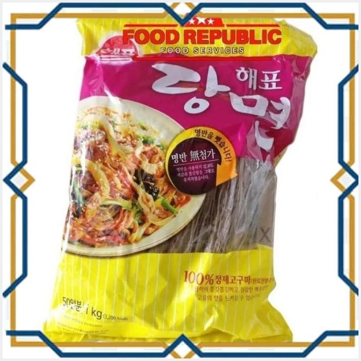 

[IKK] SAJO SOUN KOREA / KOREAN VERMICELLI / DANGMYEON 1 KG BAHAN JAPCHAE