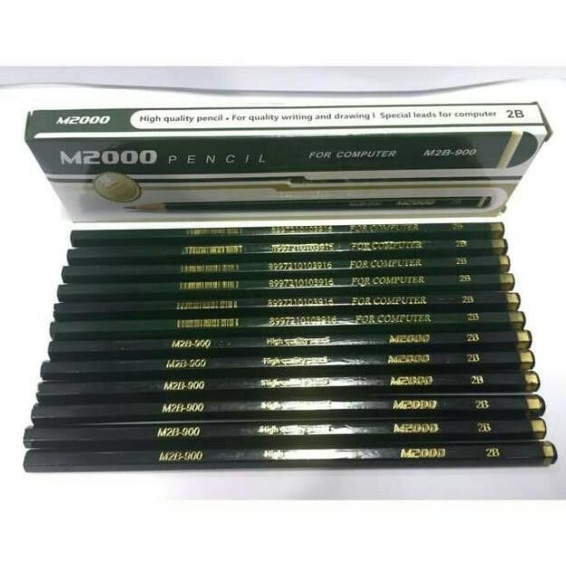 

dfg-88 12psc pensil m200 hijau 2 b HARGA 1 LUSIN Terlaris