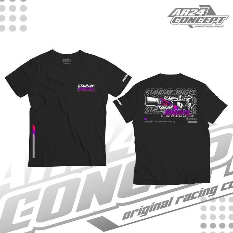 Promo Kaos Standar Bngkl T-Shirt Standar Bengkel Pakaian  Baju Anak Dewasa Pria Wanita