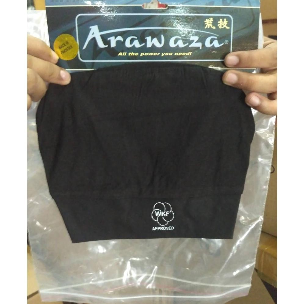 OIU HIJAB KARATE ARAWAZA WKF APPROVED 100% ORIGINAL - CIPUT ARAWAZA TERLARIS