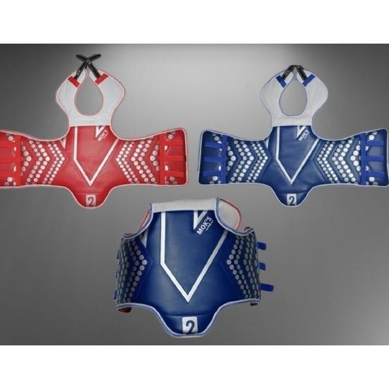 OIU body protector MOKS CARLO / Mok's BINTIK / Body protector Taekwondo.Moks tebal Carlo TERLARIS