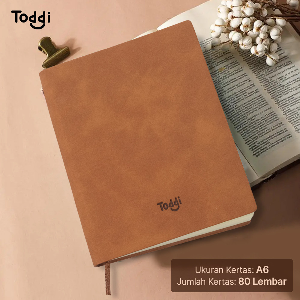 

KN- Toddi Buku Jurnal Leather Notebook Diary A6 160 Halaman Grid - TD-34 / Buku tulis / Notebook / Buku catatan / Buku sekolah / Buku harian / Buku jurnal