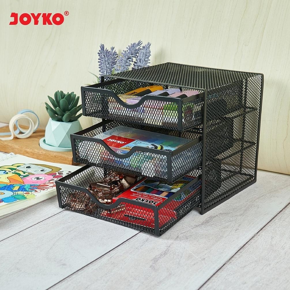

SPECIAL Desk Set Pen Holder Tempat Alat Tulis Jaring Jala Joyko DS-27 ke-72