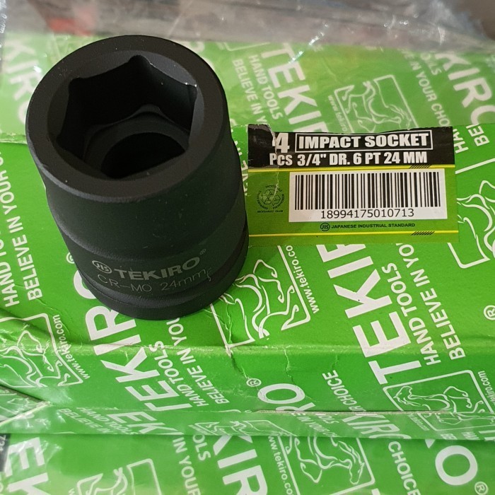 Tekiro Mata Kunci sock 24mm Impact / Impact Socket 24mm drive3/4"