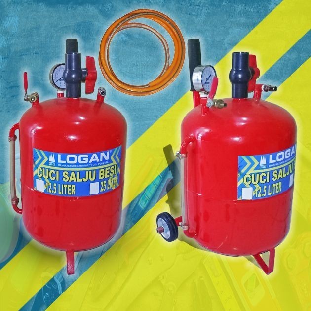 Tabung Cuci Salju 12,5 Liter Logan/Tangki Snow Wash / Cuci Motor Salju