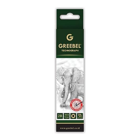 

Sd83 Greebel 7018 Pencil / Pensil 2B (12 Pcs Per Set) Promo Special