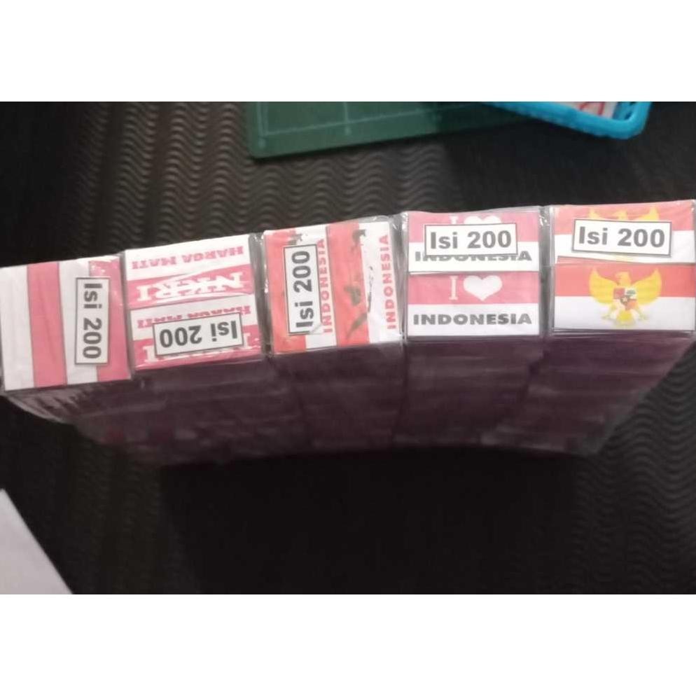 

yt- Stiker pipi merah putih stiker agustusan 100 biji Original