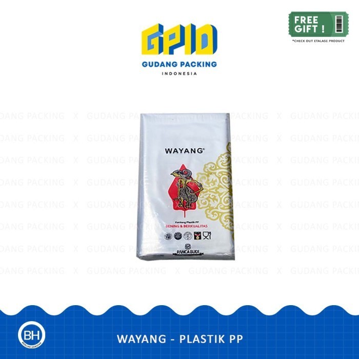 

DISKON WAYANG - Plastik PP Ukuran Lengkap