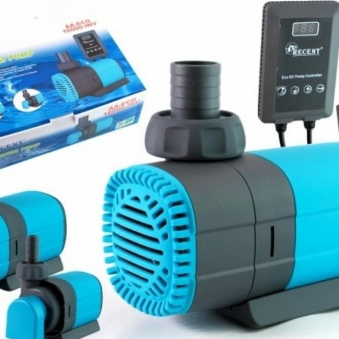 RECENT pompa kolam aquarium celup inverter AA ECO 10000 inv low watt