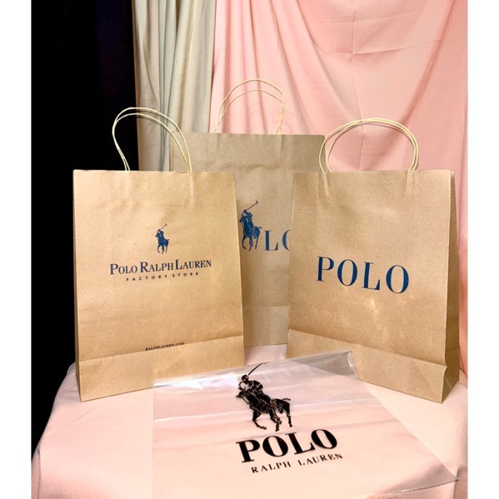 

HOT PROMO [K7] Paper Bag Polo Ukuran Medium Pembungkus Kado (READY STOCK JKT )