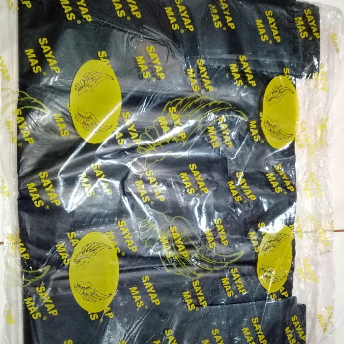 

TERMURAH HD HITAM UK:50 TEBAL, KANTONG HITAM KRESEK PLASTIK HITAM JUMBO