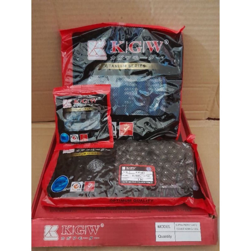 Kagawa (KGW) Gear Paket Supra Fit New 13/45T (428HG-120L)