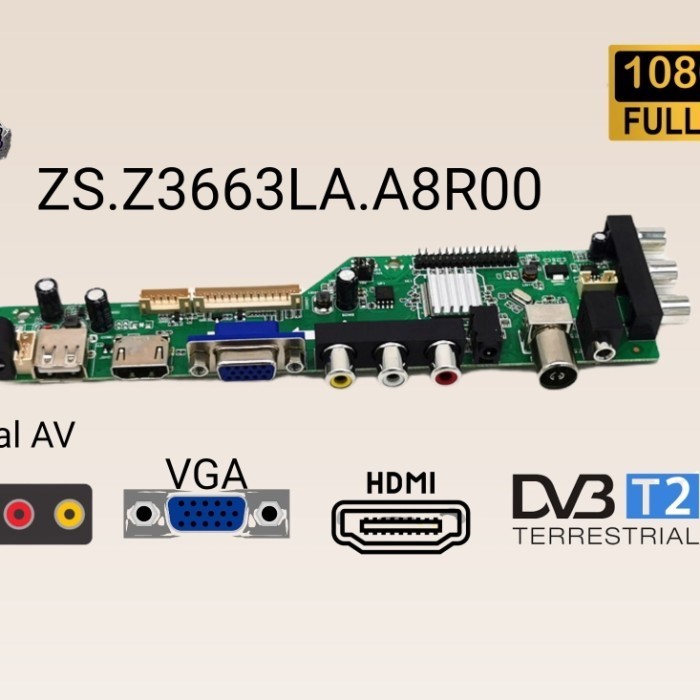 Terbaru Mainboard Tv Universal Zs.Z3663.La Promo Terlaris