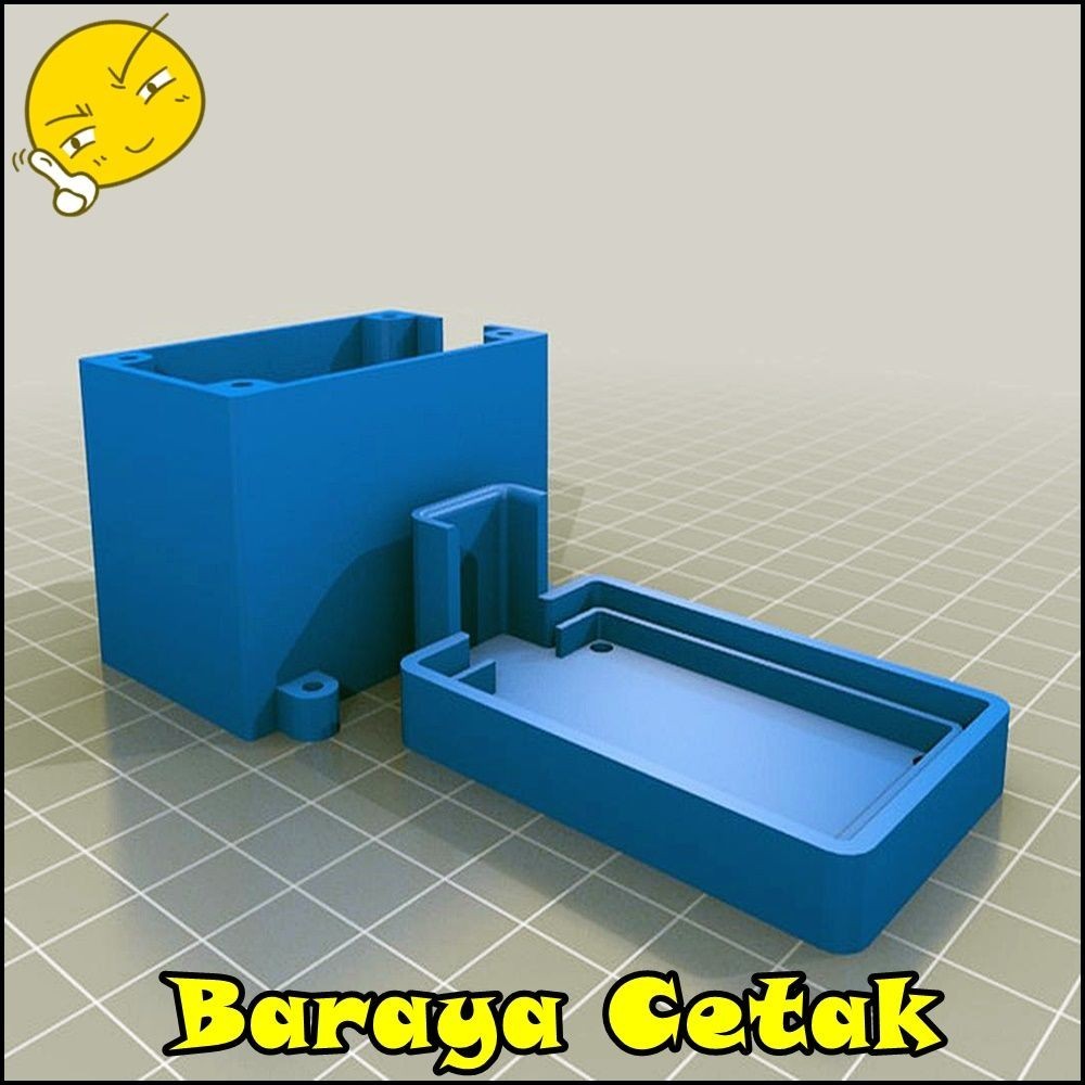 RC Radio Box For Receiver RC WPL MN 3D Print Aksesoris Mainan RC