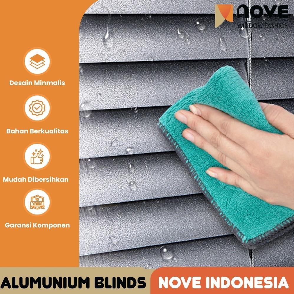 g-24 Alumunium Venetian Deluxe Slat - Venetian Blind - Aluminium Blind - Horizontal Blinds - Kerai A