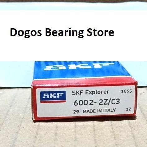 BEARING 6002 2Z C3 / ZZ C3 SKF