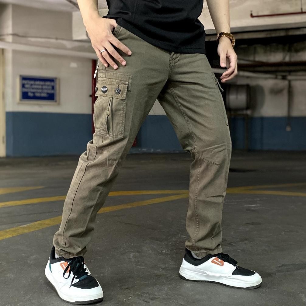 Celana Cardinal Panjang Pria Cargo Pria Tony Jack Cargo Pants