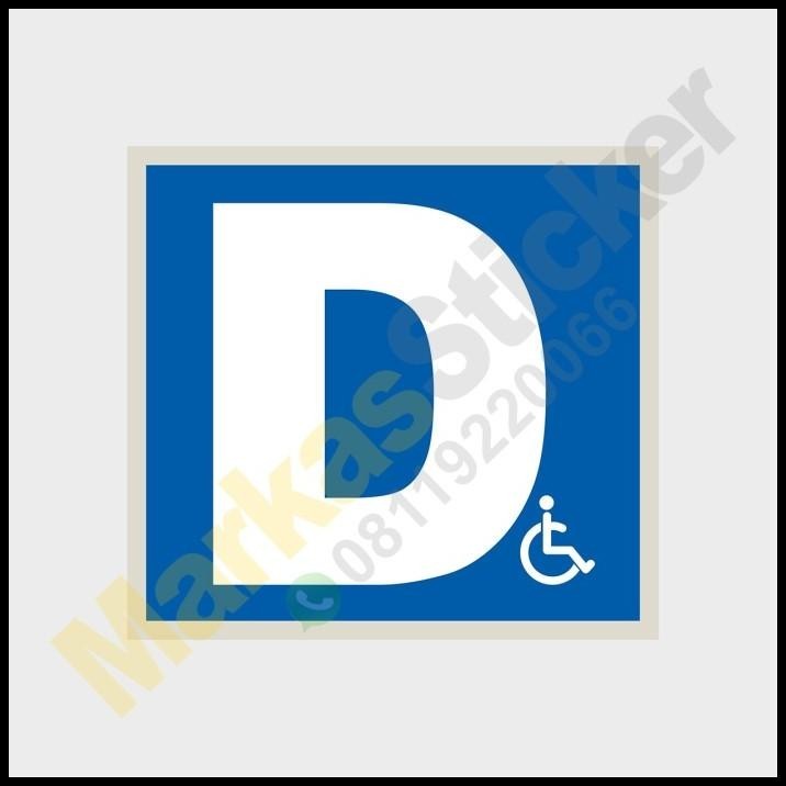 

GRATIS ONGKIR STICKER D DIFABLE DISABLEKURSIRODA !!!