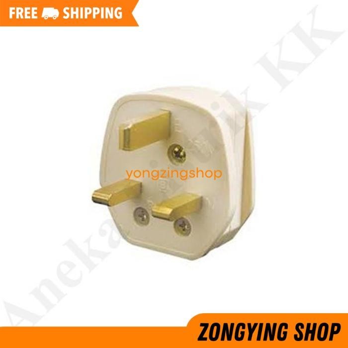 BROCO STEKER AC KAKI 3 SNI ORIGINAL COLOKAN ARDE KUNINGAN 7110 ASLI ZONGYING SHOP TERBAIK