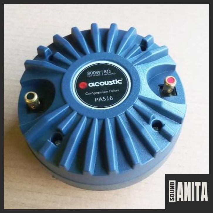 [ACOUSTIC - PA516] DRIVER TWEETER ACOUSTIC PA516 800 Watt anita__55