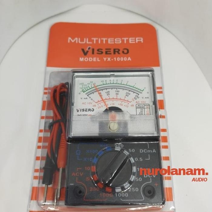 Avometer YX-1000a Jarum Ukuran Kecil nurolanam