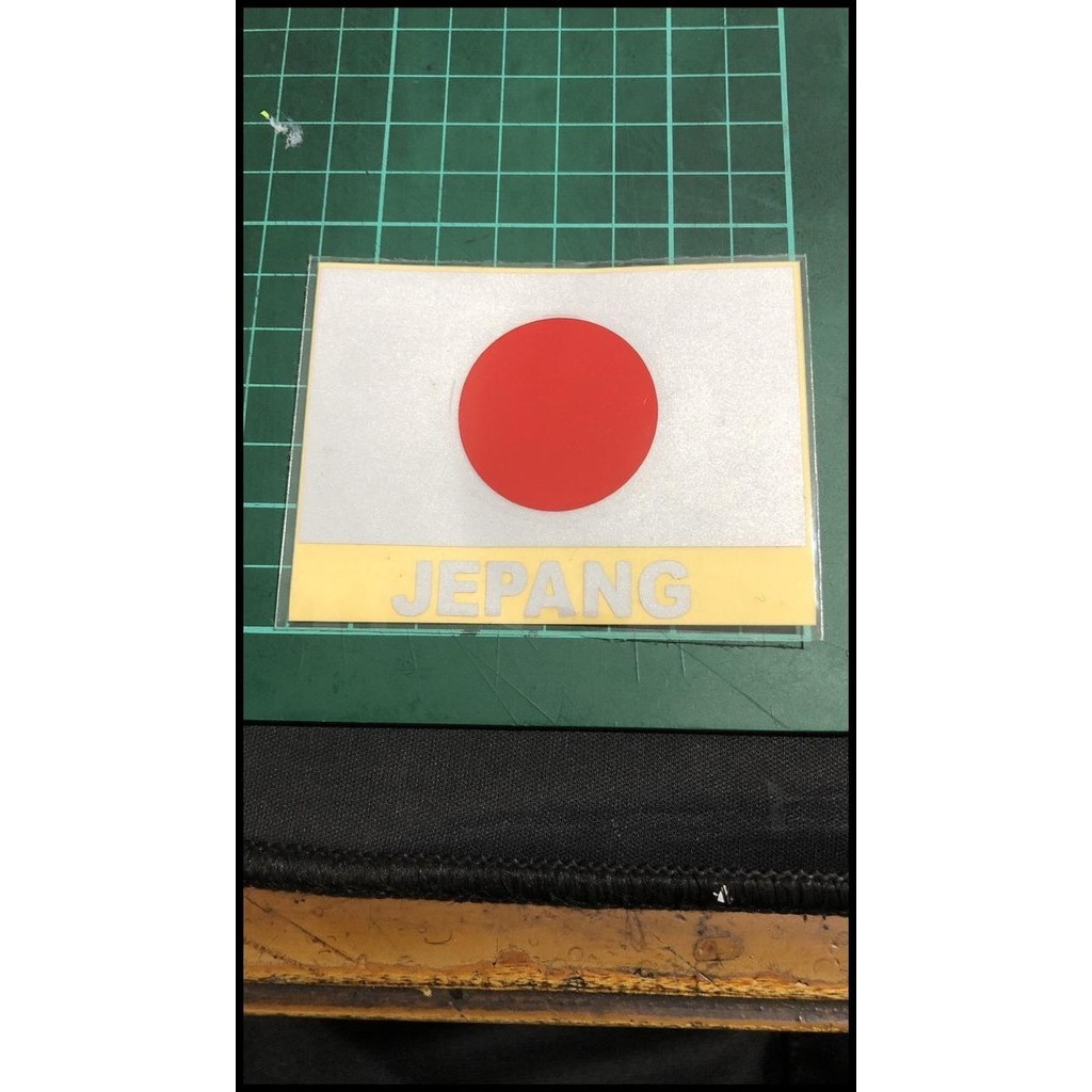 HOT DEAL STIKER BENDERA JEPANG 