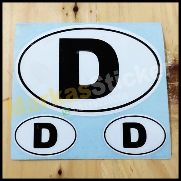 

TERBARU STICKER INITIAL REGIONAL D !