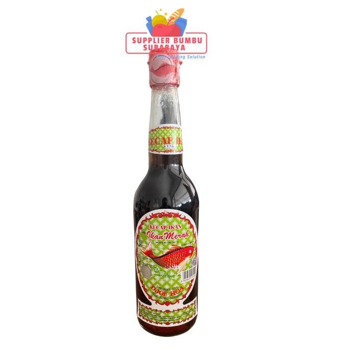 

Kecap Ikan Djoe Hoa / Cap Ikan Merah Botol Kaca 620 ml Kualitas Terbaik