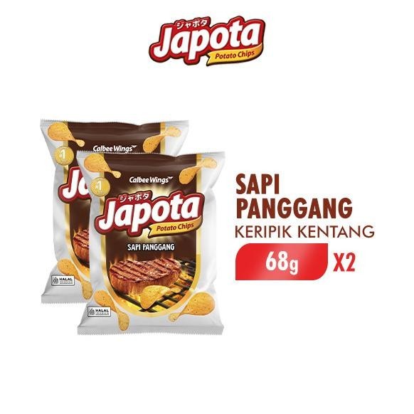 

Japota Keripik Kentang Sapi Panggang (Beef Bbq) 68 Gr X 2 Pcs