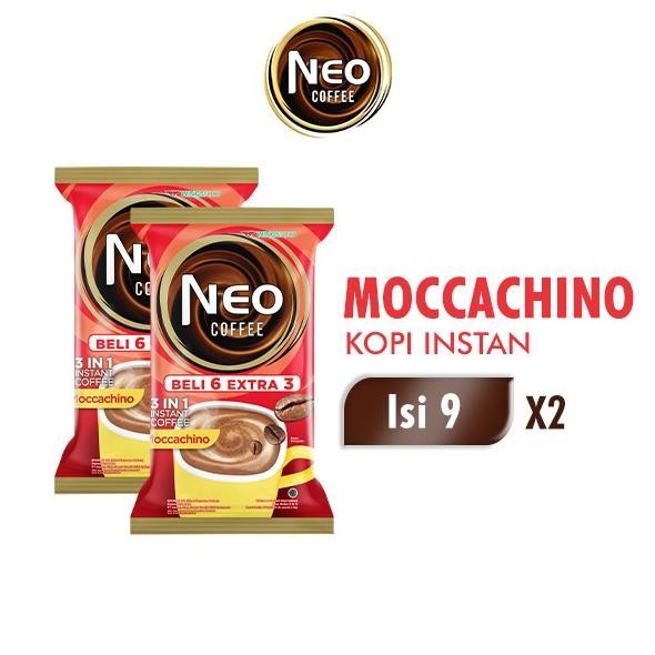 

Neo Coffee Kopi Instan Coffee Mocchacino 20Gr Isi 9Pcs X 2 Pack