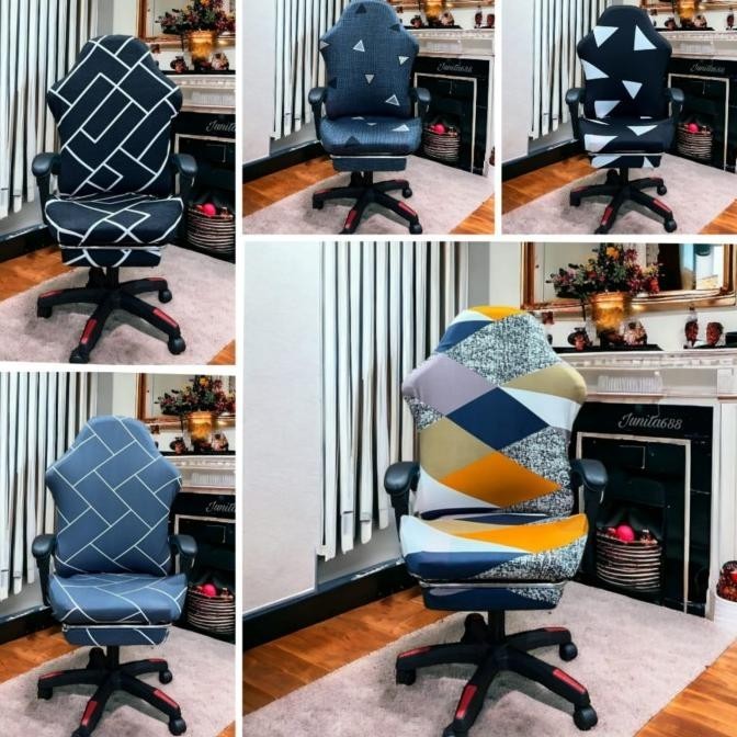 Sarung kursi kantor gaming/Cover penutup kursi gaming elastis