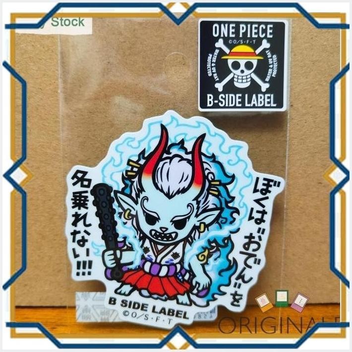 

[OES] B-SIDE LABEL ONE PIECE STICKER YAMATO "I CAN'T CALL MYSELF "ODEN" !!