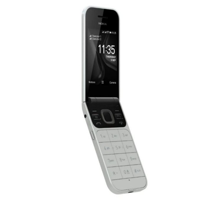 XW NOKIA 2720 4G FLIP ORIGINAL KAIOS HP LIPAT KEYPAD BISA WA WHATSAPP