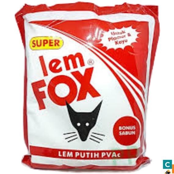 

Lem Fox Putih Kayu / Kertas Pvac Bungkus Merah 700 Gram