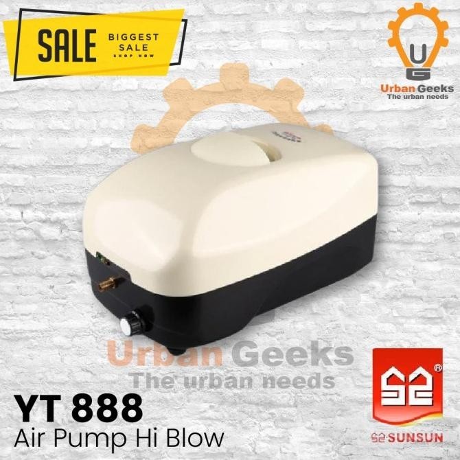 Air Pump Aerator Sunsun YT 888 YT 898 Pompa Air AC DC