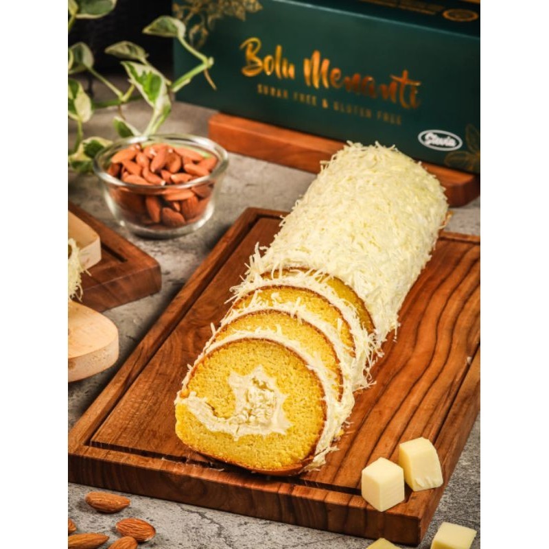 

Bolu Gulung Sugarfree/Glutenfree/Keto/DiabeticFriendly