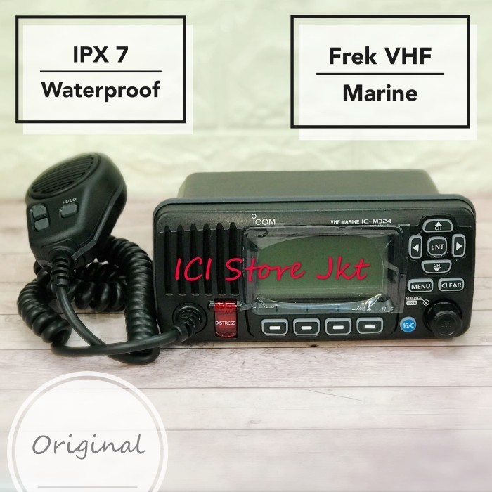 {SyaneShop} Radio Rig Icom IC M324 Marine / Icom m 324 marine Berkualitas