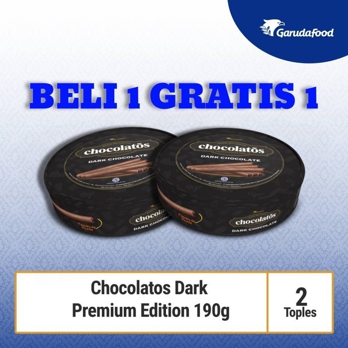 

TERBATAS Chocolatos Dark Premium Edition Wafer Roll - Wafer & Biskuit