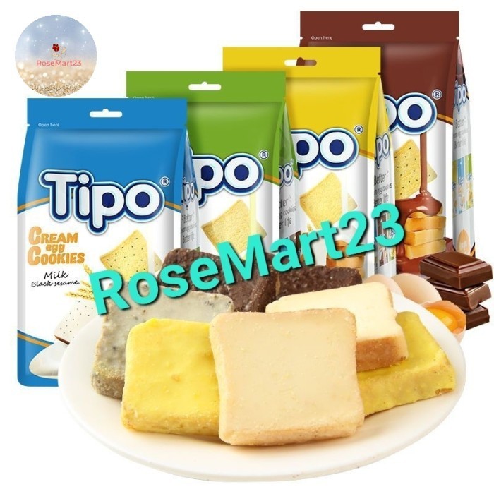 

NEW TIPO BISKUIT VIETNAM / TIPO CREAM EGG COOKIES VIETNAM