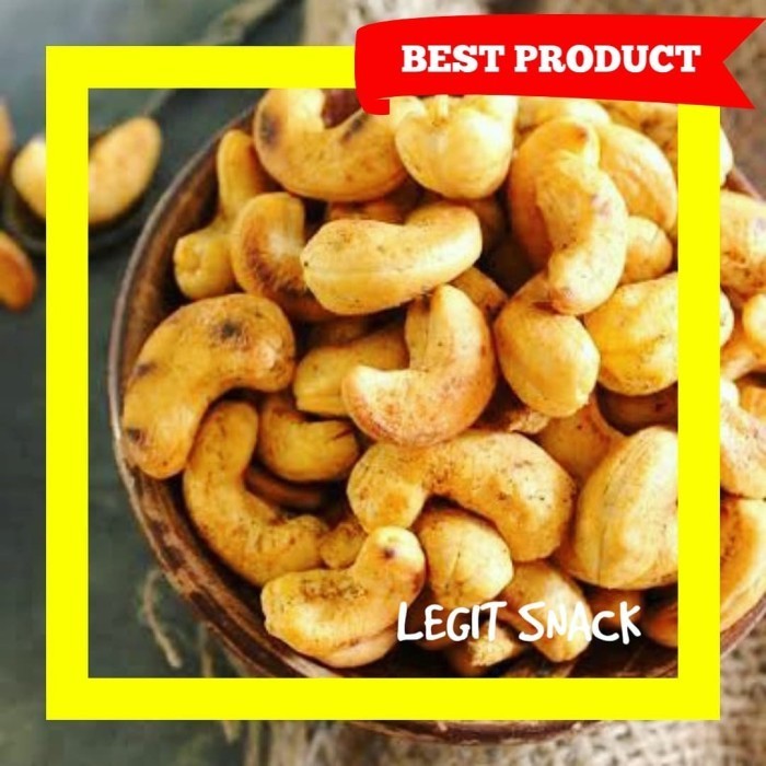 

TERBAIK KACANG MEDE ORIGINAL OVEN / PANGGANG ( METE ASIN ) 200GR MURAH